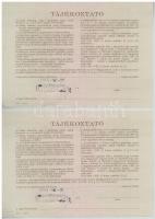 Budapest 1991. "Országos Kárrendezési és Kárpótlási Hivatal" kárpótlási jegye 1000Ft-ról (...