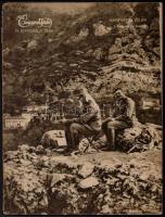 1916. május 28. Az Érdekes Újság IV. évfolyam 22. száma, benne számos katonai fotó az I. világháború katonáiról, eseményeiről, fegyverekről, politikusokról, stb., 48p