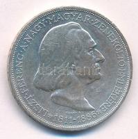 1936. 2P Ag Liszt Ferenc T:2 patina, ph.  Adamo P7.3