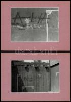 1987 Ország László: Középszer utca, 7 db vintage fotóművészeti alkotás, a magyar fotográfia dokument...