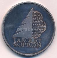 DN "Tanulmányi Erdőgazdaság Részvénytársaság - Sopron / TAEG RT." ezüstözött fém emlékérem...