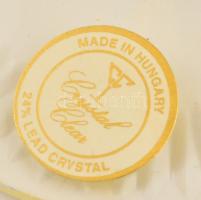 Kristály boros pohár készlet. Nem használt, új állapotban. 8 db