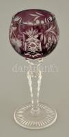 Kristály pálinkás pohár készlet. Nem használt, új állapotban. 6 db