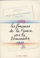 Franciaország 1989. 1Fr "A Francia forradalom 200. évfordulója" emlékpénz ismertető füzetb...