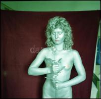 Menesdorfer Lajos (1941-2005) budapesti fotóművész hagyatékából, 13 db vintage negatív, amelyek külö...