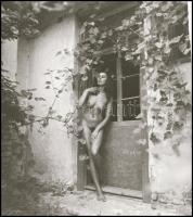 Sok izgalmas pillanat, szolidan erotikus felvételek, 6 db vintage negatív + 2 db mai nagyítás, amely...