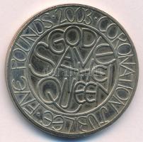 Nagy-Britannia 2003. 5Ł Cu-Ni "II. Erzsébet koronázásának 50. évfordulója" T:2
Great Brit...