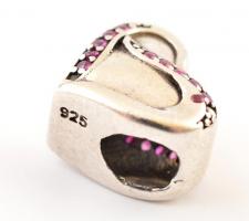 Ezüst(Ag) Pandora charm, 4 db, jelzettek, bruttó: 8,2 g