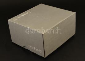 Orrefors kétszemélyes svéd kristály pohár készlet, nem használt állapotban, eredeti dobozában