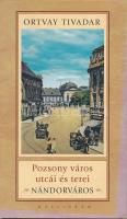 Ortvay Tivadar: Pozsony város utcái és terei. Nándorváros. Pozsony, 2009, Kalligram. 154 old. / Streets and squares of Bratislava (Pressburg). Ferdinandovo mesto. 154 pg. 2009.