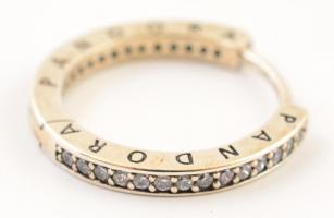 Ezüst(Ag) Pandora karika-fülbevaló pár, jelzett, d: 1,5 cm, bruttó: 2,7 g