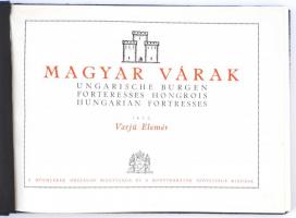 Varjú Elemér: Magyar várak. Ungarische Burgen. Forteresses Hongrois. Hungarian Fortresses.  Bp.,[193...