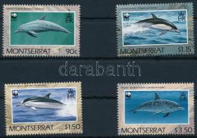 1990 WWF Delfinek sor, WWF Dolphins set Mi 786-789