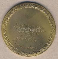 Hollandia 1927. zenei témájú, nagylakú Br díjérem T:2 k. ph