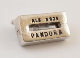 Ezüst(Ag) Pandora charm, 4 db, jelzett, bruttó: 6,5 g
