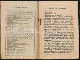 1898 Gazdasági munkások törvénykönyve 80p. Tűzve