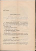 1905 Pályázat a Ludovika akadémián állami és fél önköltséges helyekre való felvételre. 12p.