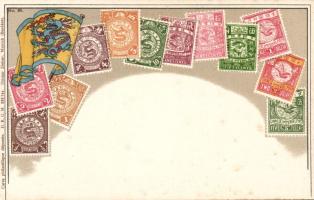 China stamps Litho