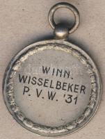 Hollandia 1931. Zenei díjérem T:2 f