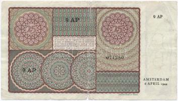 Hollandia 1944. 25G T:III-
Netherlands 1944. 25 Gulden C:VG