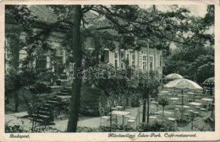 Budapest II. Hűvösvölgy Éden park étterem (EK)