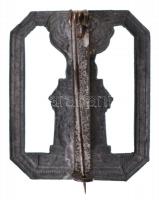 1917. "1914-1917" Első Világháborús Zn sapkajelvény (29x24mm) T:1-,2