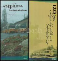 cca 2007 Zsigmond Gábor: 120 éves a budapesti helyi érdekű vasút. Bp., BKV. Prospektus. + A Szépilona kocsiszín története. Összeáll.: Unzeltig Ákos. Bp., BKV. Prospektus.