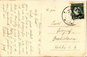 1940 Privigye, Prievidza; idős férfi / folklore. photo (EK)