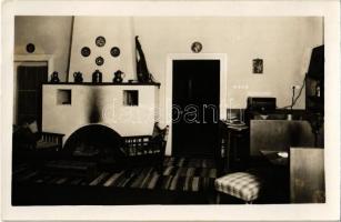 Tátra, Alacsony-Tátra, Nízke Tatry;  Telgart szálló a Király-hegyen, belső / Králova hola, hotel pension, interior. Foto Brünner