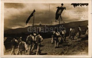 Helpa, Heľpa (Gömör, Gemer); Národopisny odbor Matice Slovenskej. Velká Noc v Helpe, Na Bozieho Tela / A Szlovák Matica néprajzi gyűjtéséből. Húsvét, folklór / From the Ethnographic department of Matica slovenská. Easter procession, folklore. Fot. Karel (Karol) Plicka