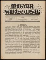 1937 Magyar Vadászújság 9. száma + 1943 Nimród vadászlap 12. száma