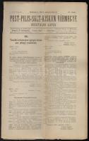 cca 1900-19480 Ritka újságok gyújteménye: Pest-Pilis Solt Kiskun vármegye hivatalos lapja, HIradó az...