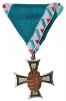 1992. Honvédelemért Kitüntető Cím III. osztálya zománcozott ezüstözött kitüntetés mellszalagon T:2 Hungary 1992. Title of Merit For Defence 3rd grade enamelled silvered decoration with ribbon C:XF NMK 793.
