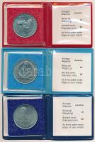 1983. 100Ft alpakka "Simon Bolivár" + 1983. 100Ft alpakka "Czóbel Béla" + 1983. ...