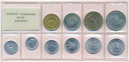 1984. 2f-20Ft (10xklf) érmés forgalmi sor fóliatokban T:1 Adamo FO17