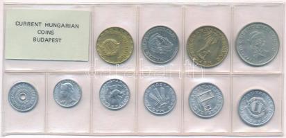 1983. 2f-20Ft (10xklf) érmés forgalmi sor fóliatokban T:1 Adamo FO16