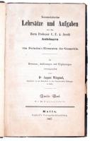 Wiegand, August: Geometrisches Lehrsätze und Aufgaben. 2. köt. Halle, 1847, Schmidt's Verlagsbu...