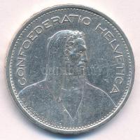 Svájc 1932B 5Fr Ag T:2
Switzerland 1932B 5 Francs Ag C:XF
Krause KM#40