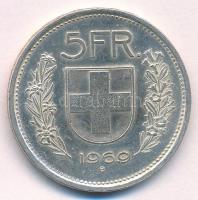 Svájc 1969B 5Fr Ag T:1-,2 Switzerland 1969B 5 Francs Ag C:AU,XF  Krause KM#40