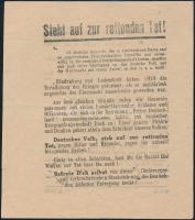 1945 Hitler és Himmler ellenes német nyelvű röplap a német néphez