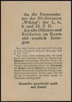 1945 Németellenes szovjet röplap német nyelven