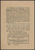 1945 Németellenes szovjet röplap német nyelven