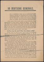 1944 A német katonákhoz szóló Hitler ellenes német nyelvű röplap
