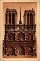 Paris, Notre Dame, La Facade / church