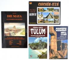 4 db maja kultúrával kapcsolatos turisztikai kiadvány