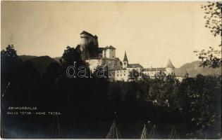 1912 Árvaváralja, Oravsky Podzámok (Magas-Tátra, Vysoké Tatry); vár / hrad / castle. photo