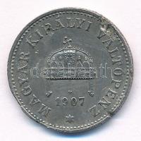 1907KB 20f Ni technológiai hibás veret T:2