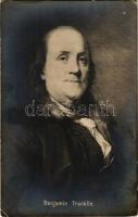 Benjamin Franklin, Founding Father of the United States. B.K.W.I. (EK)