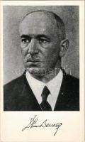Edvard Benes, President of Czechoslovakia from 1935 to 1938 and again from 1945 to 1948