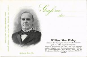 William Mac Kinley / William McKinley, 25th U.S. President. Das Grosse Jahrhundert Serie O. No. 477.